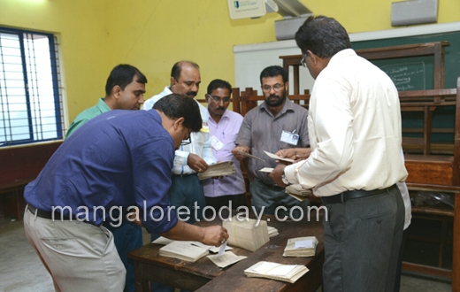 Zilla and Taluk Panchayat election counting